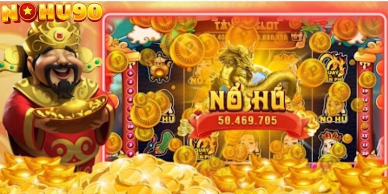 Thần tài may mắn mang đến phong cách truyền thống 